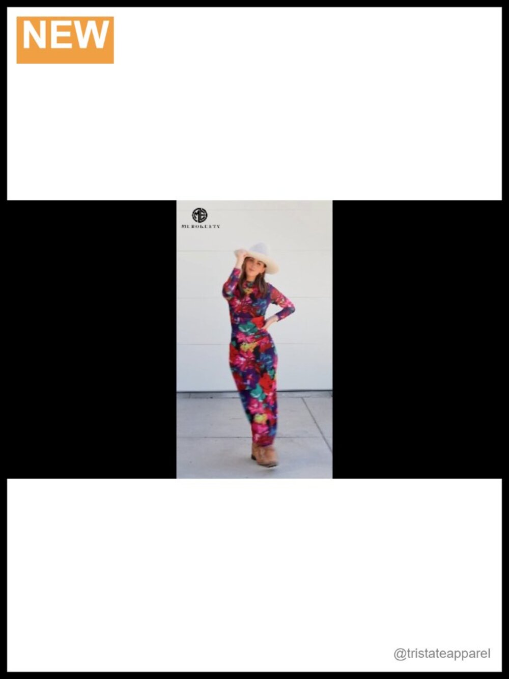 Women's Fall Long Sleeve Mock Neck Tie Dye Maxi Dress Mesh Bodycon - Picture 5 of 5